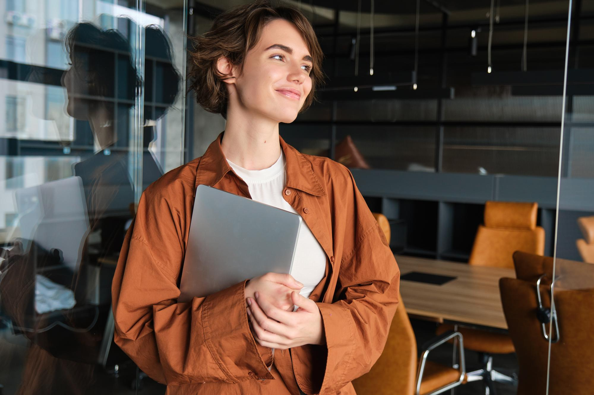 Professional woman in office